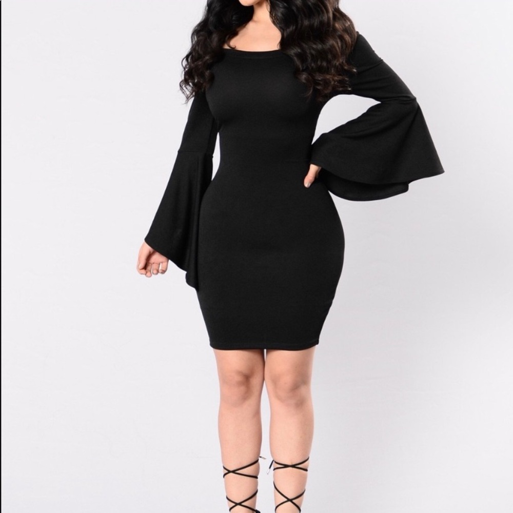 Black Fashion Nova Dress